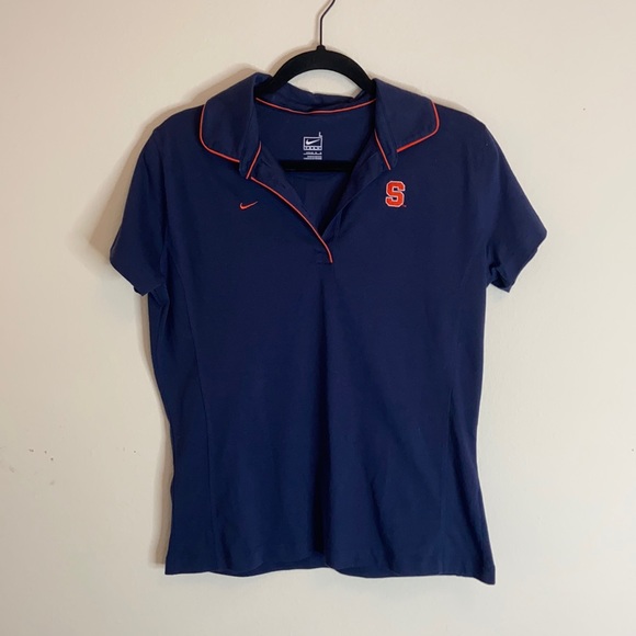 Nike team womans size large Syracuse polo - Picture 1 of 5